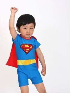 NWT Infant &Toddler Baby Boys Superman Swimwear  