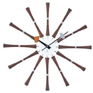  Wooden Spindle Wall Clock