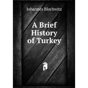  A Brief History of Turkey Johannes Blochwitz Books