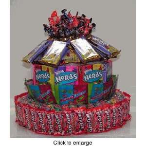 Wonka Candy Gift Cake  Grocery & Gourmet Food