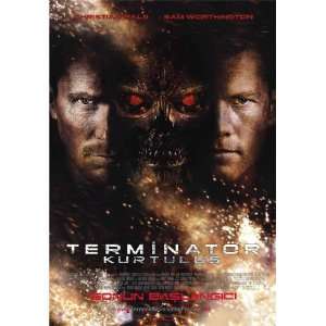  Terminator Salvation (2009) 27 x 40 Movie Poster Turkish 