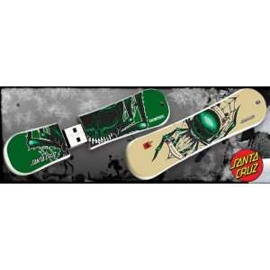  SnowDrive Santa Cruz Snow Board 4GB Snowdrive Flash Drive 