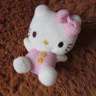 New Soft Small HelloKitty Doll Toy Girls Kid Xmas Gift Pink Decoration 