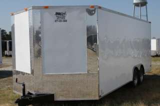 NEW 2012 8.5 X 16 ENCLOSED TRAILER