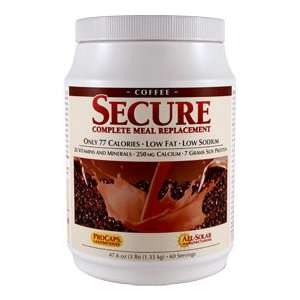  Secure Bottle Coffee Flavor 60 Servings Health & Personal 