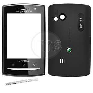 Sony Ericsson Xperia X10 Mini Pro Housing Case Cover   Black  