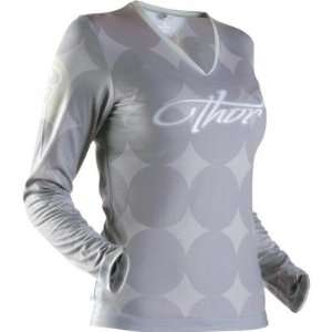   Thor Motocross Womens Dreamer Long Pajamas   Medium/Grey Automotive