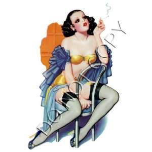  Trampy Showgirl Bolles Pinup Decal s135 Musical 