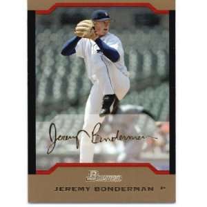  2004 Bowman Gold #9 Jeremy Bonderman   Detroit Tigers 