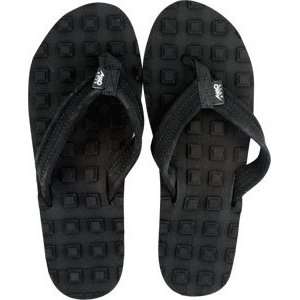    Astrodeck Womens Sandals Black S/5 6 Eva/Leather