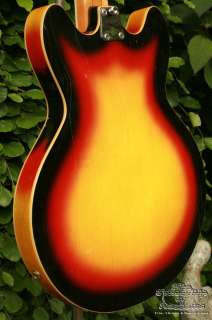 1960s Eko 290 Barracuda, Sunburst, ES 335 lookalike  