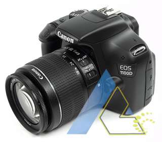   EOS 1100D 14.2 MP +18 55mm IS II +EF S 55 250mm+3Gifts+1 Year Warranty