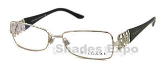 NEW BVLGARI EYEGLASSES BV 2075B BLACK 102 54MM  