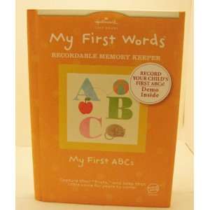   Books DIG5802 My First ABCs Recordable Memory Keeper 