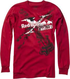 FOX RACING RED BULL X FIGHTERS EXPOSED L/S TEE T SHIRT  