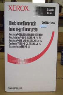 Xerox 006R01046 Black Toner 6R1046 OEM NEW Genuine  
