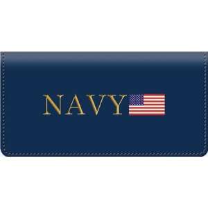  Navy Checkbook Cover