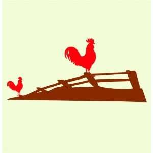  Removable Wall Decals  Rooster