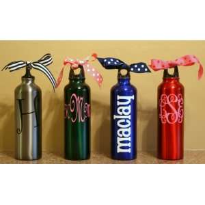  Reusable Water Bottles Monogrammed