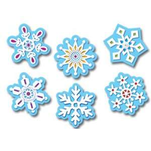  Winter Snowflakes 10In Designer Cut Outs Toys & Games