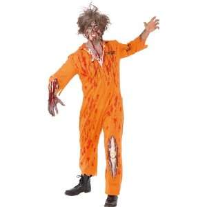  Lets Party By Smiffys USA Zombie Convict Adult Costume 