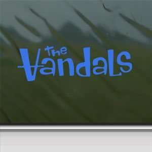  The Vandals Blue Decal Punk Rock Band Truck Window Blue 