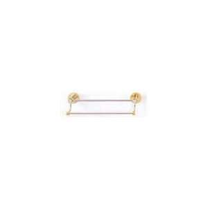   Allied Brass 36 DOUBLE TOWEL BAR   SMOOTH 9072/36 ABR