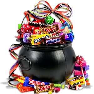 Witchs Cauldron Halloween Gift Basket Grocery & Gourmet Food