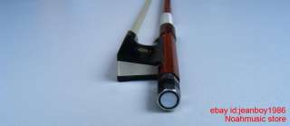 violin bow snakeskin leather 25 years old Pernambuco wood stick 