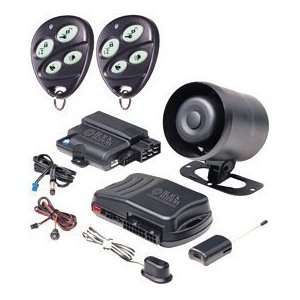 Black Widow BWZ1 Vehicle Security System with Remote Start and Keyless 