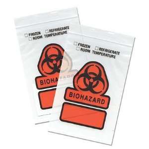    Biohazard Bags   without Absorbent Pad