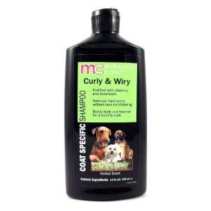 Miracle Coat Curly & Wiry Shampoo for Dog, 16 oz (Case of 