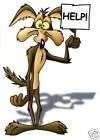 WILE COYOTE WILIE ROAD RUNNER IRON ON TRANSFER