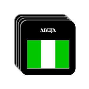  Nigeria   ABUJA Set of 4 Mini Mousepad Coasters 