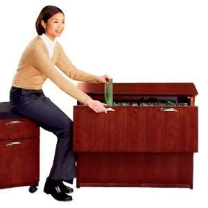  Two Drawer Lateral File Cordovan Walnut