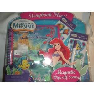   Princess Little Mermaid Magnet & Wipe off Storybook Play Toys & Games