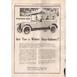  1915 Winton Motor Car Advertisement Touring Car 