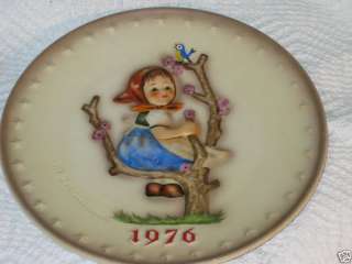Hummel 1976 Annual Plate Apple Tree Girl Hum 269  