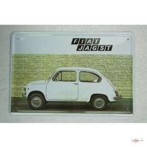  Sheet metal shield for the garage classic Italian Fiat 600 