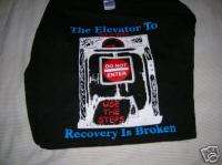 narcotics anonymous elevator to recovery is broken 3X  