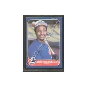  1986 Fleer Regular #266 Herm Winningham, Montreal Expos 