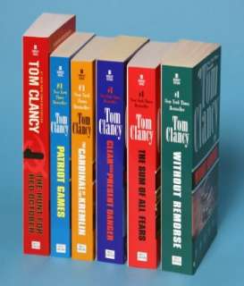   Tom Clancys Jack Ryan Books 1 6 by Tom Clancy 