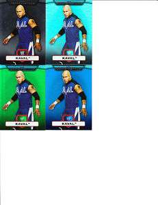 Kaval Lot 4 Different & Scanned TNA WWE  