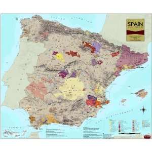  Wine Region Map For Spain