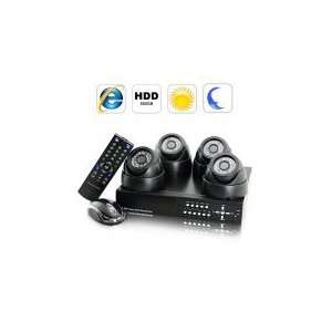   Surveillance Kit (H264 DVR + 4 IP Cameras + HDD)