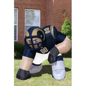   Rams Inflatable Images 5ft. Tall Bubba Lawn Figure