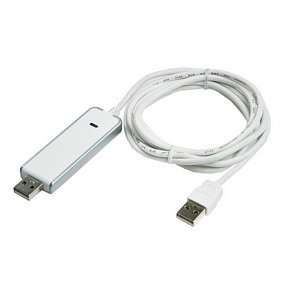  USB 2.0 File Transfer Adapter PC and Mac, White 