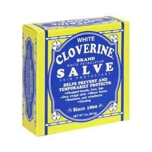   White Cloverine Salve White Petrolatum Skin Protectant, 1 oz Beauty
