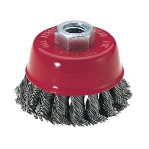   Plus D2279 2 1/2 Inch Knotted Wire Cup Brush, 5/8 by 11 Inch Home