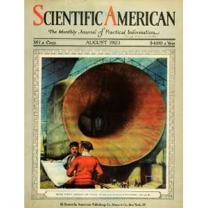  1923 Cover Aircraft Wind Tunnel Science Howard Brown 
